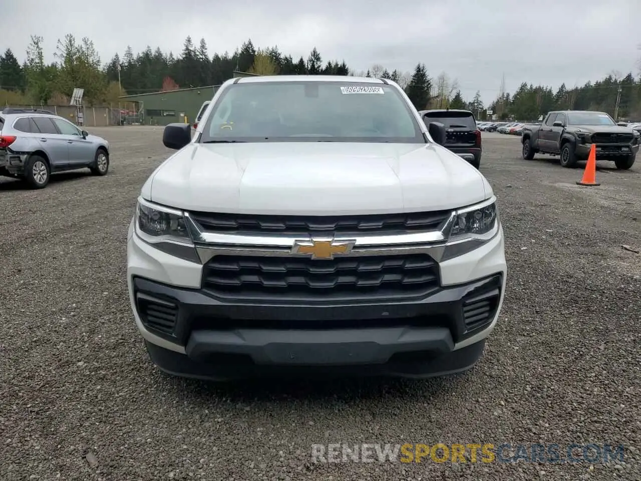 5 Photograph of a damaged car 1GCHSBEA1M1169017 CHEVROLET COLORADO 2021