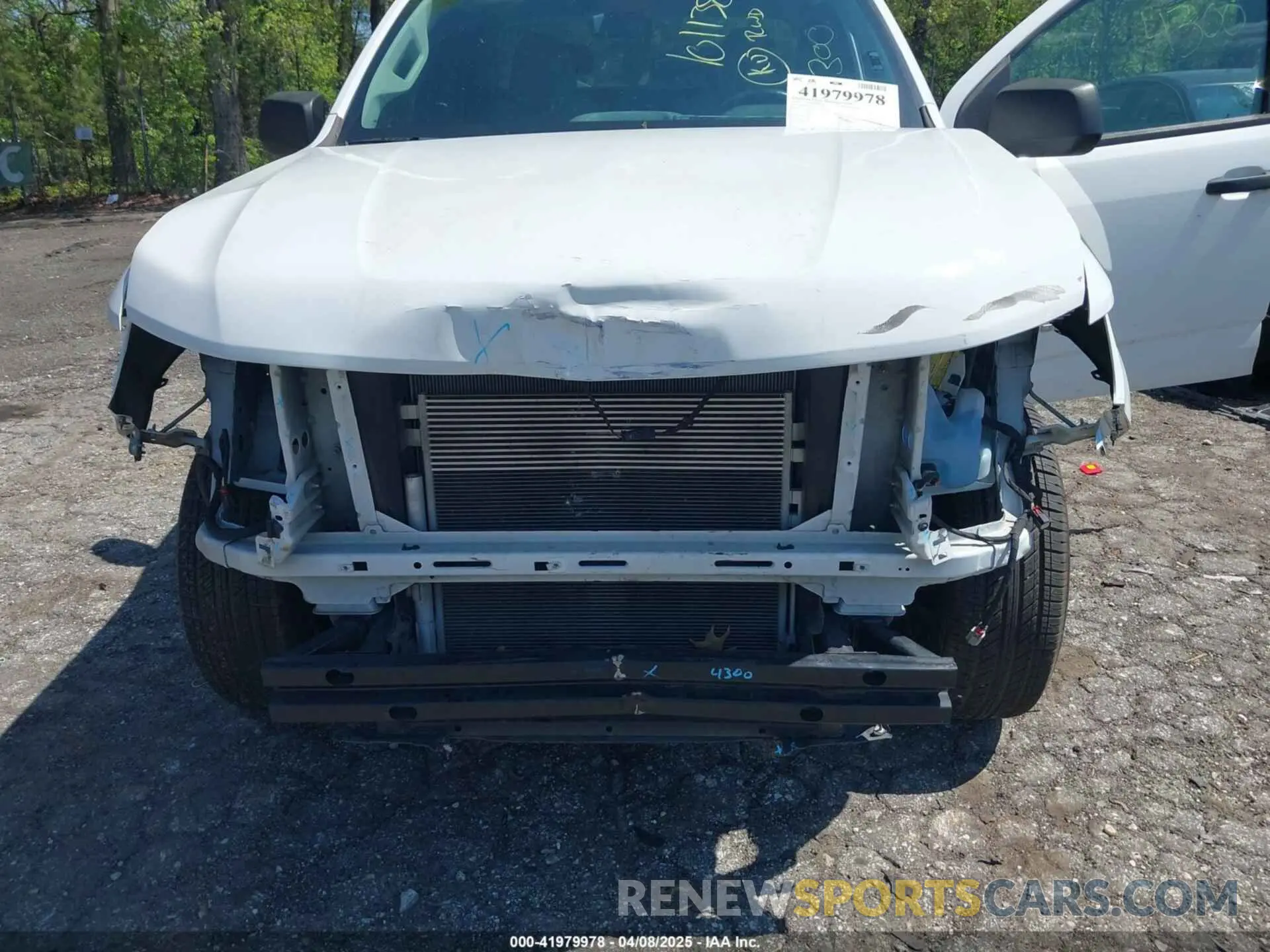 6 Photograph of a damaged car 1GCHSBEA3M1101138 CHEVROLET COLORADO 2021