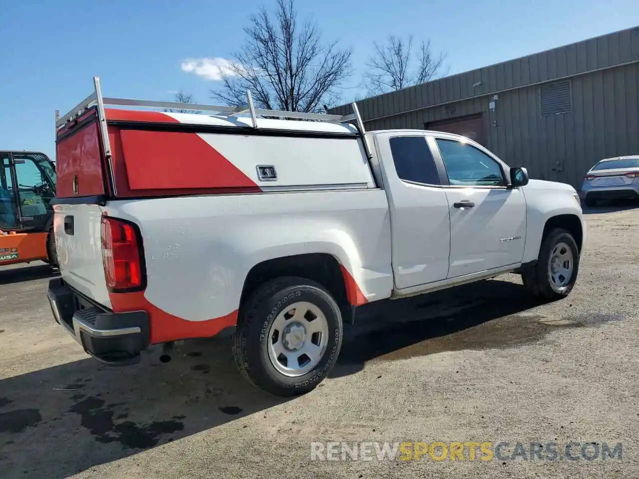 3 Photograph of a damaged car 1GCHSBEA3M1198227 CHEVROLET COLORADO 2021