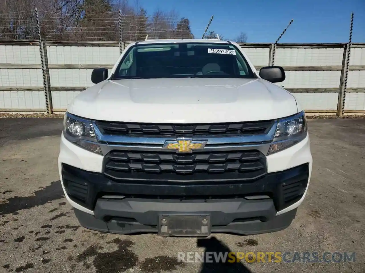 5 Photograph of a damaged car 1GCHSBEA3M1198227 CHEVROLET COLORADO 2021