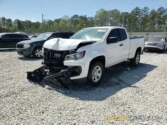 14 Photograph of a damaged car 1GCHSBEA5M1219126 CHEVROLET COLORADO 2021