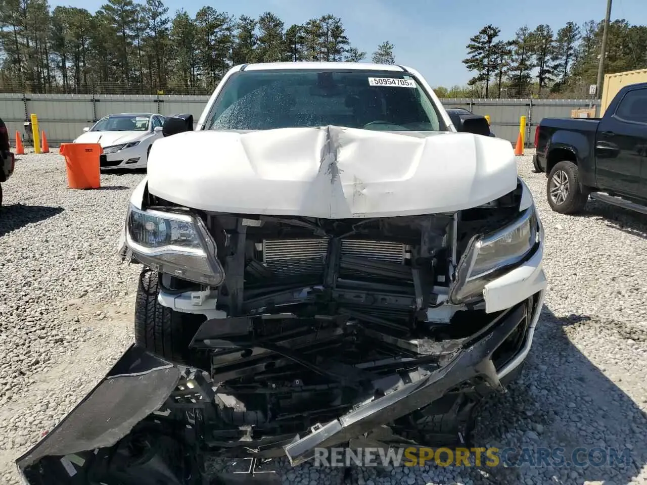 5 Photograph of a damaged car 1GCHSBEA5M1219126 CHEVROLET COLORADO 2021