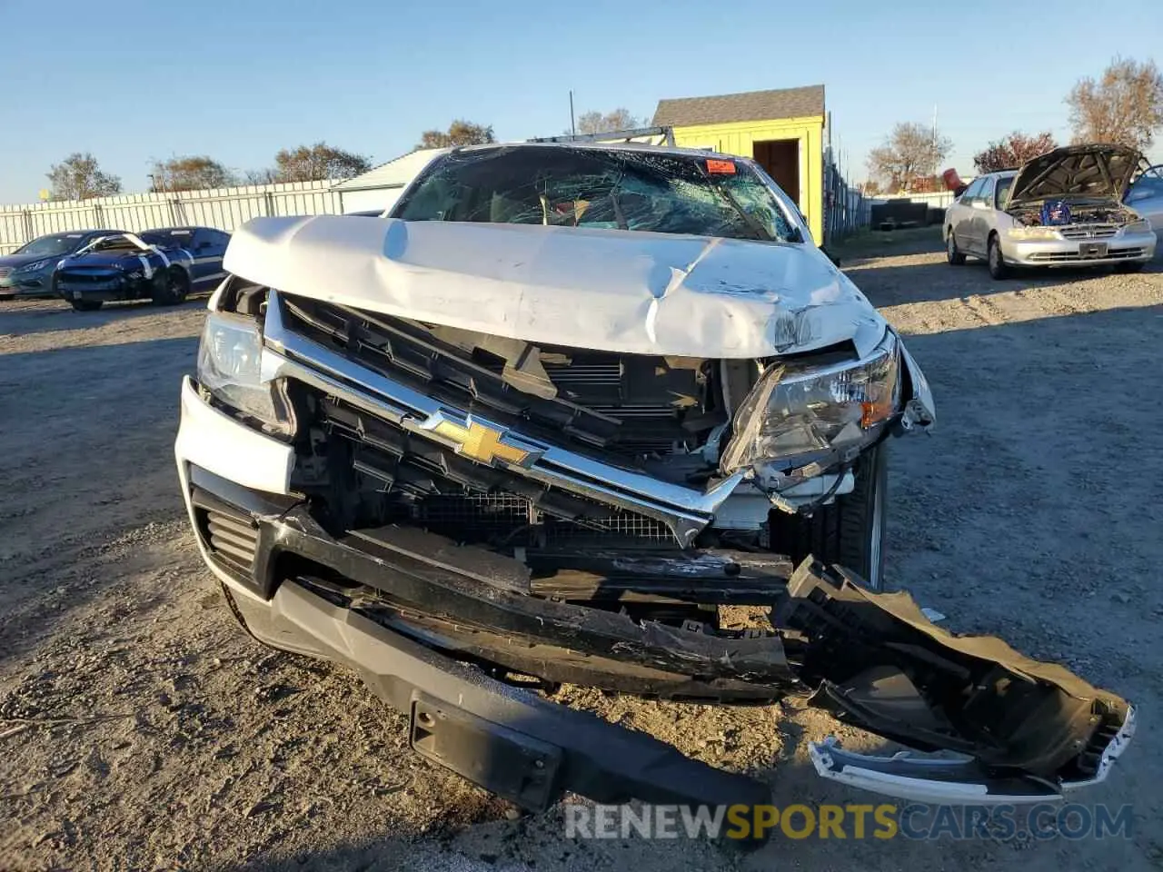 5 Photograph of a damaged car 1GCHSBEA5M1236802 CHEVROLET COLORADO 2021