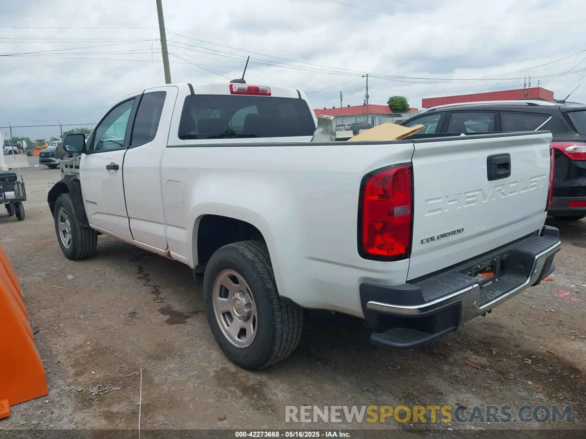 14 Photograph of a damaged car 1GCHSBEA6M1105491 CHEVROLET COLORADO 2021