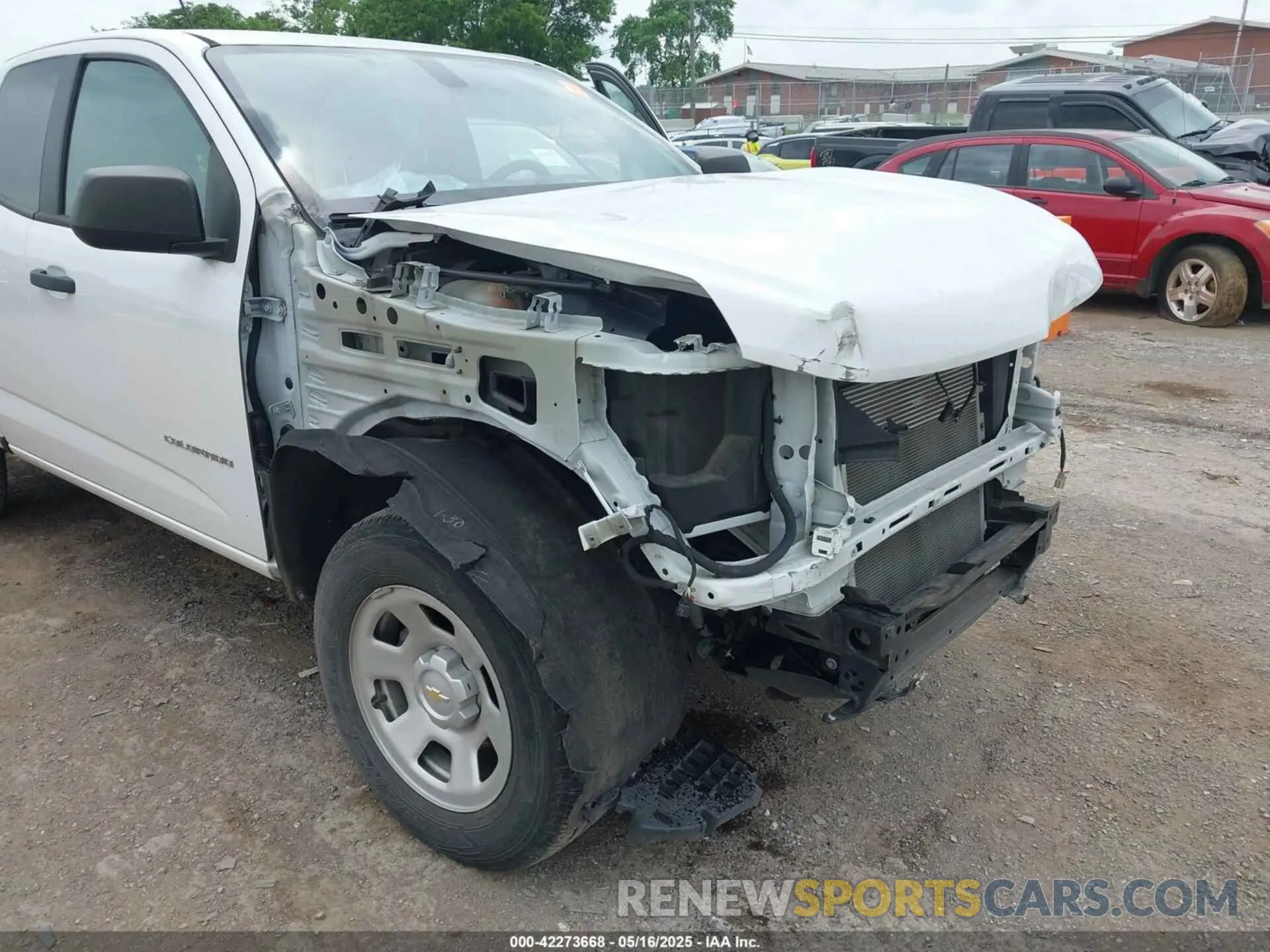 6 Photograph of a damaged car 1GCHSBEA6M1105491 CHEVROLET COLORADO 2021