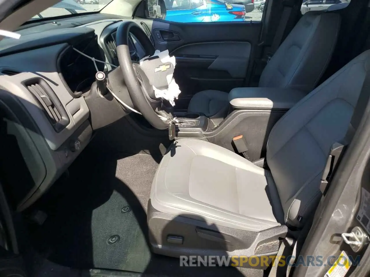 7 Photograph of a damaged car 1GCHSBEA7M1127516 CHEVROLET COLORADO 2021