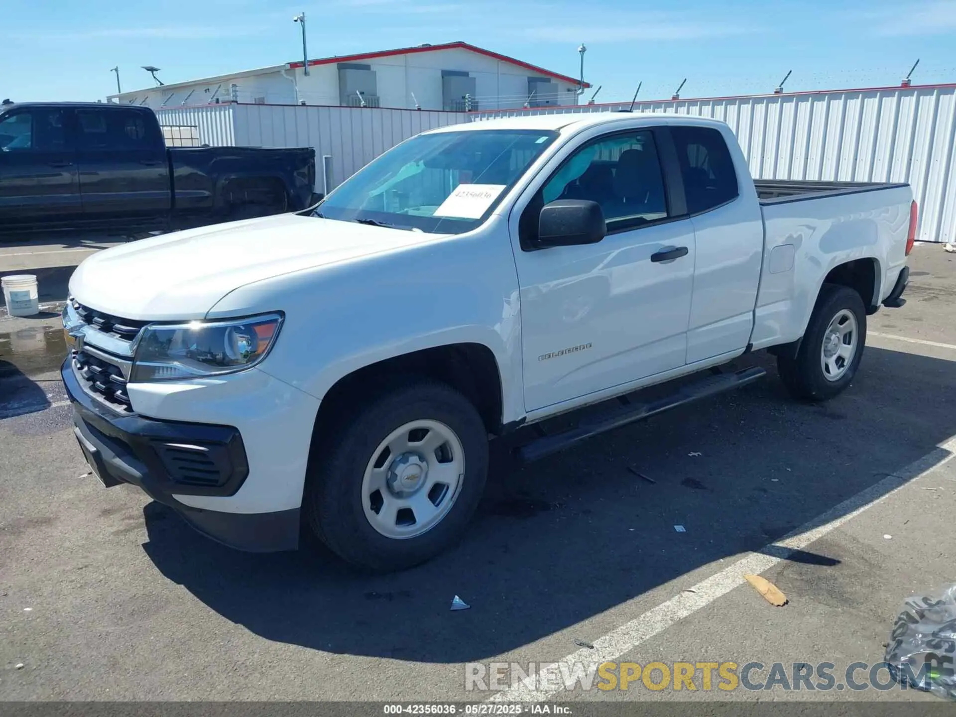 2 Photograph of a damaged car 1GCHSBEA8M1194688 CHEVROLET COLORADO 2021
