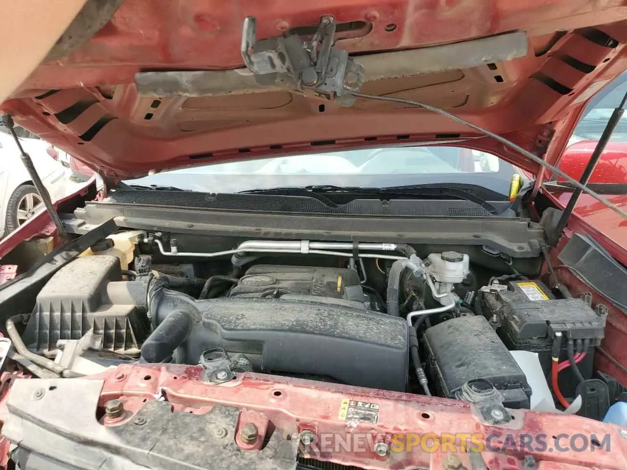 11 Photograph of a damaged car 1GCHSBEAXM1256186 CHEVROLET COLORADO 2021
