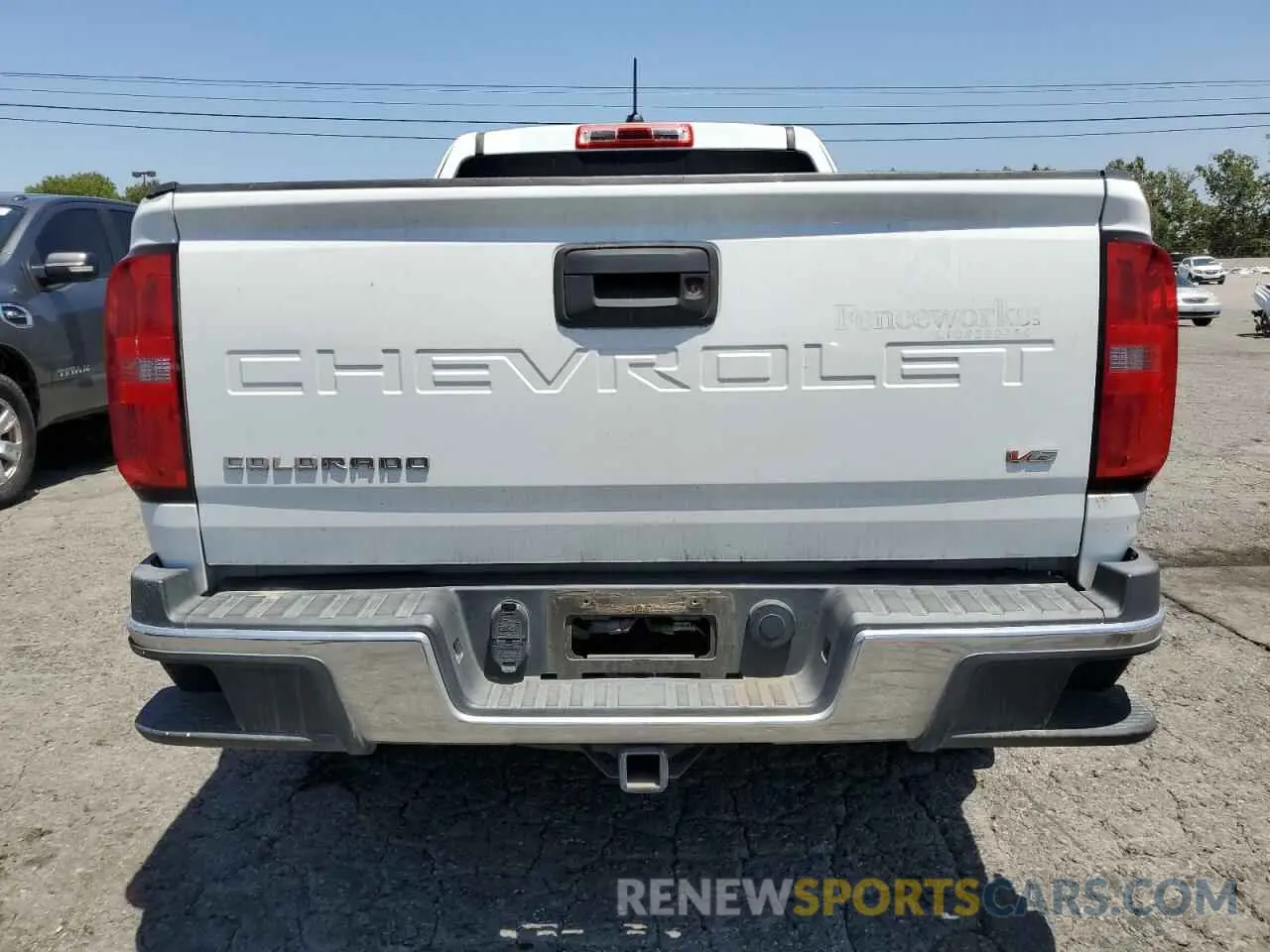6 Photograph of a damaged car 1GCHSBEN2M1197668 CHEVROLET COLORADO 2021