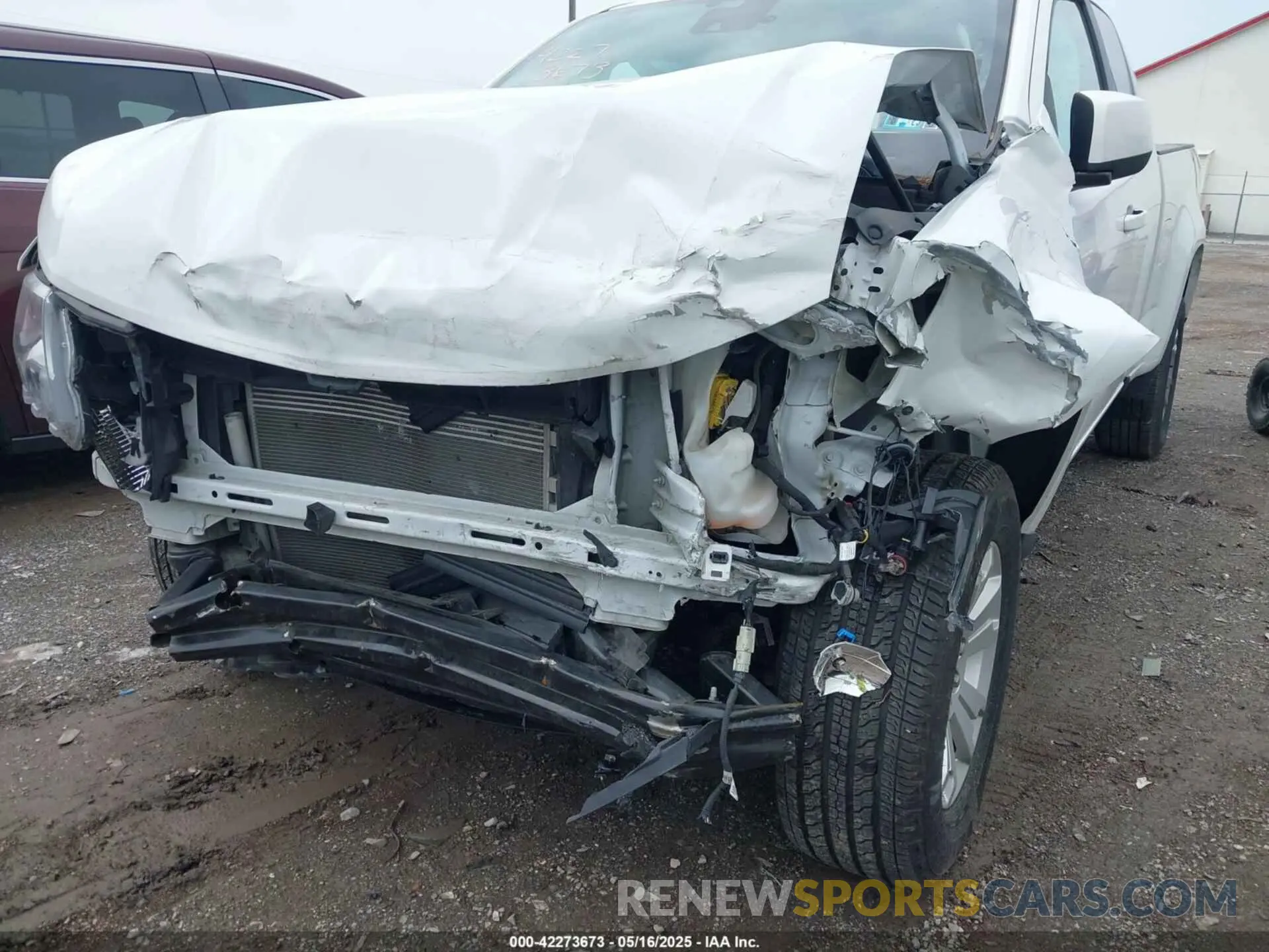6 Photograph of a damaged car 1GCHSCEA0M1203146 CHEVROLET COLORADO 2021