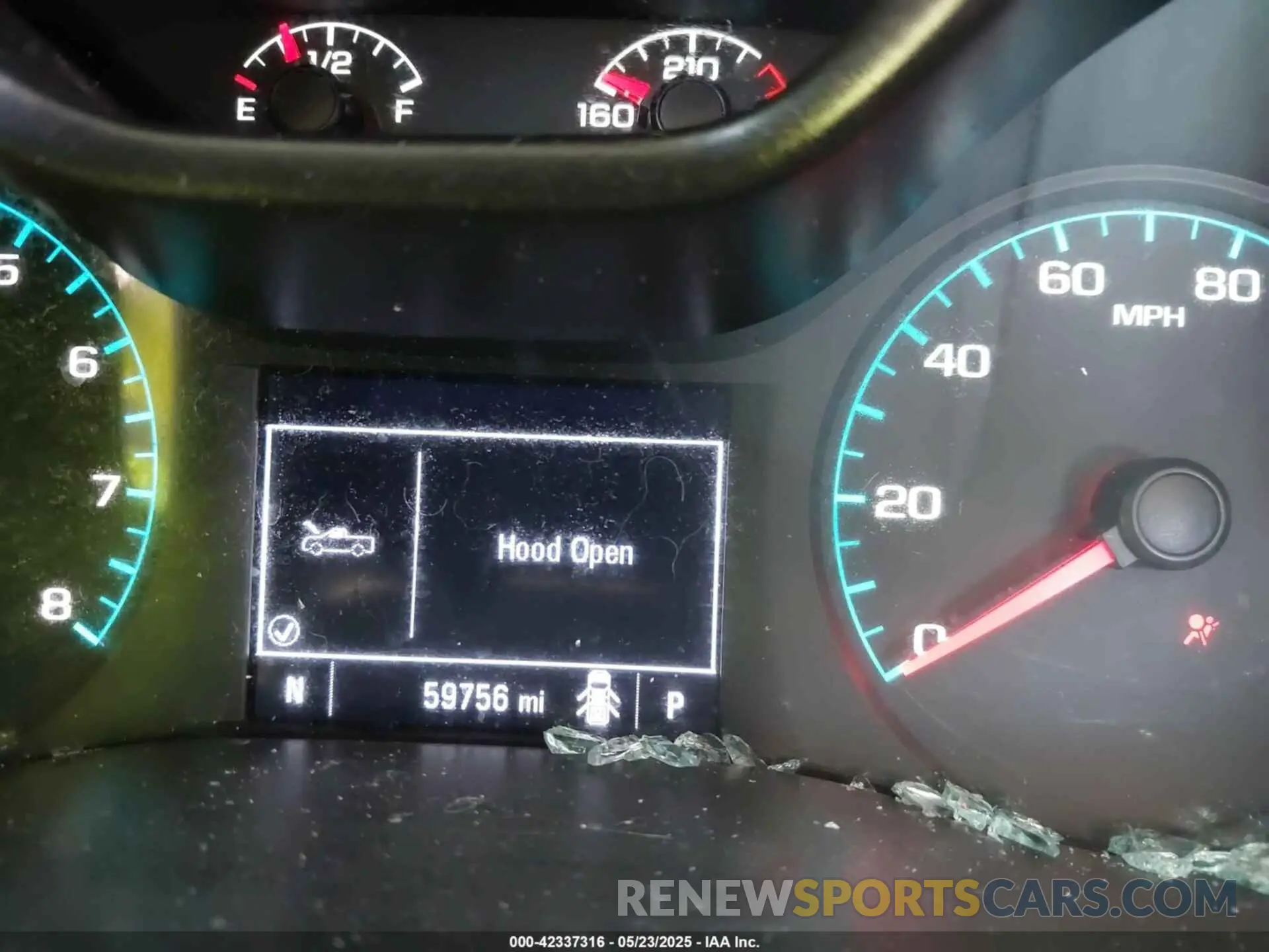 16 Photograph of a damaged car 1GCHSCEA2M1269505 CHEVROLET COLORADO 2021