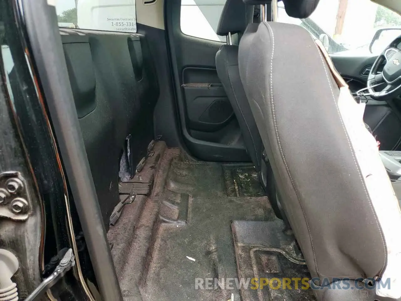 10 Photograph of a damaged car 1GCHSCEA2M1277989 CHEVROLET COLORADO 2021