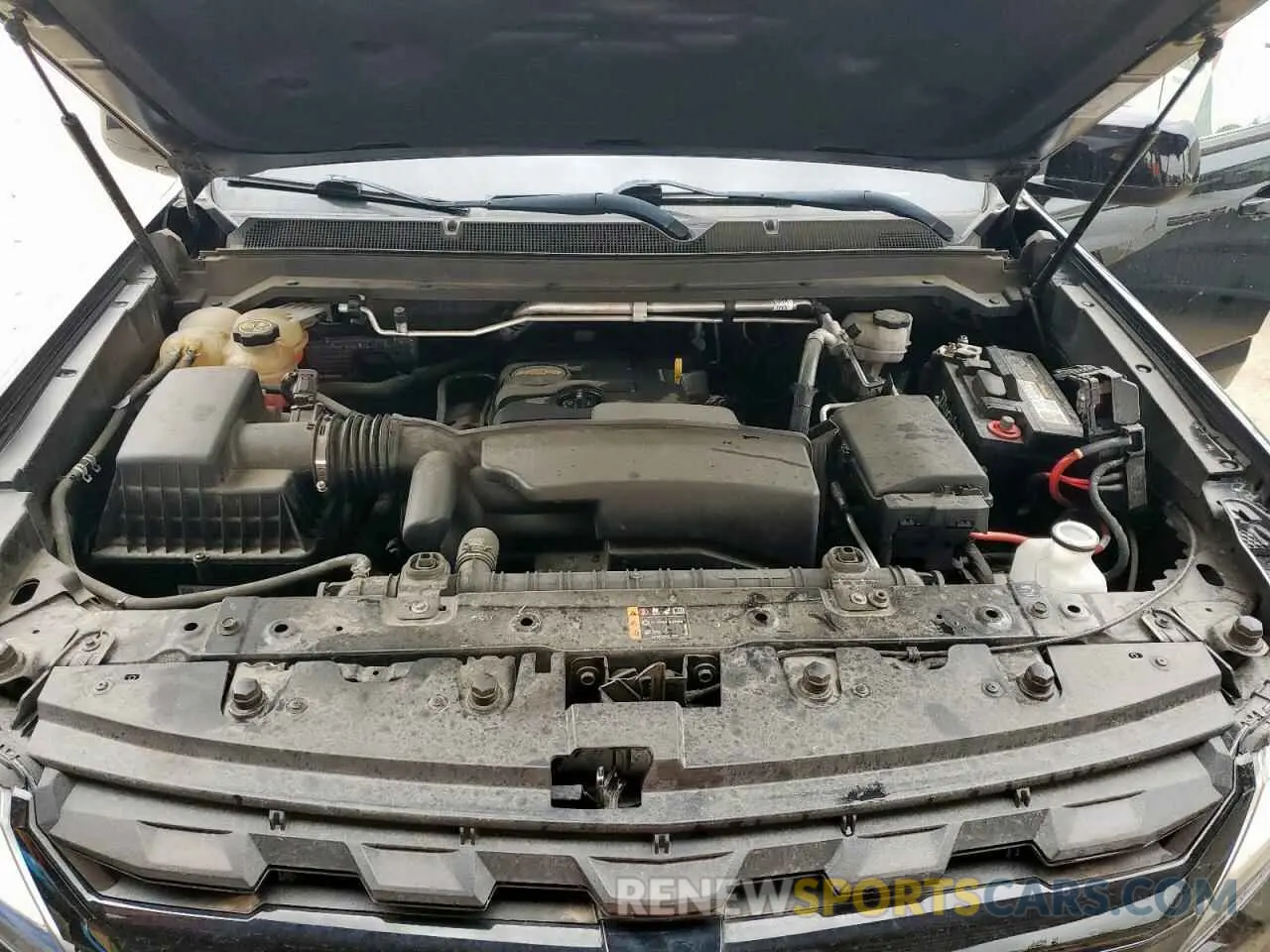 11 Photograph of a damaged car 1GCHSCEA2M1277989 CHEVROLET COLORADO 2021