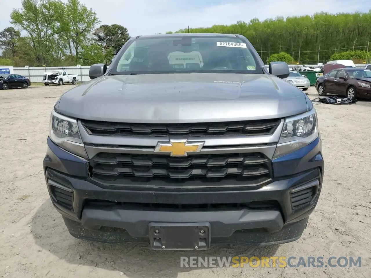 5 Photograph of a damaged car 1GCHSCEA3M1274938 CHEVROLET COLORADO 2021
