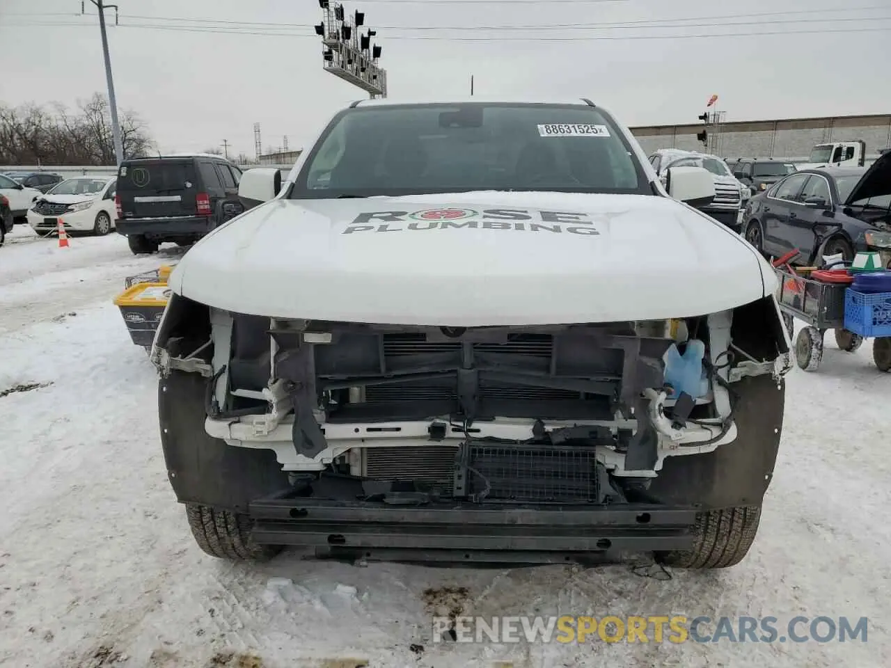 5 Photograph of a damaged car 1GCHSCEA3M1277192 CHEVROLET COLORADO 2021