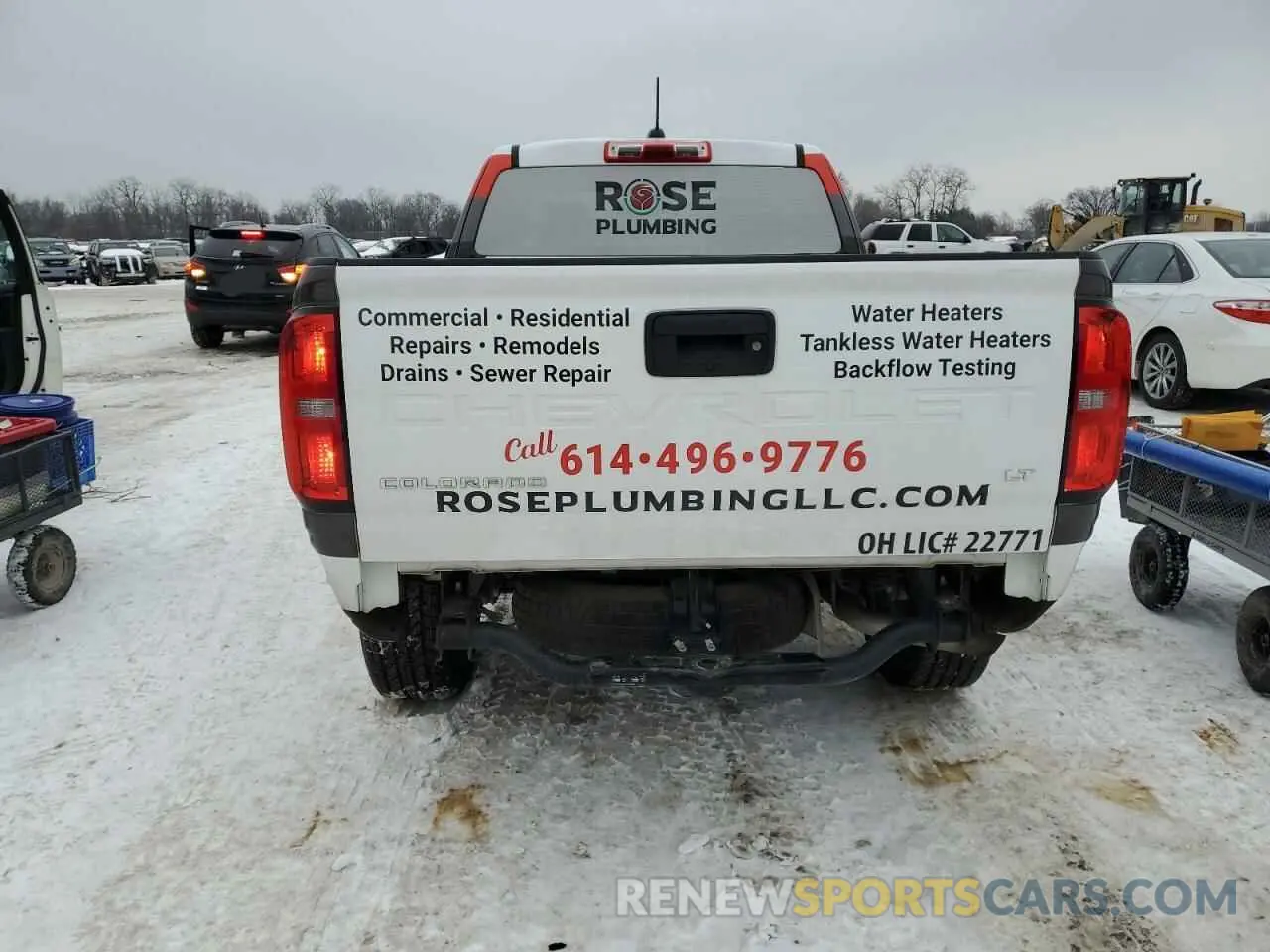 6 Photograph of a damaged car 1GCHSCEA3M1277192 CHEVROLET COLORADO 2021