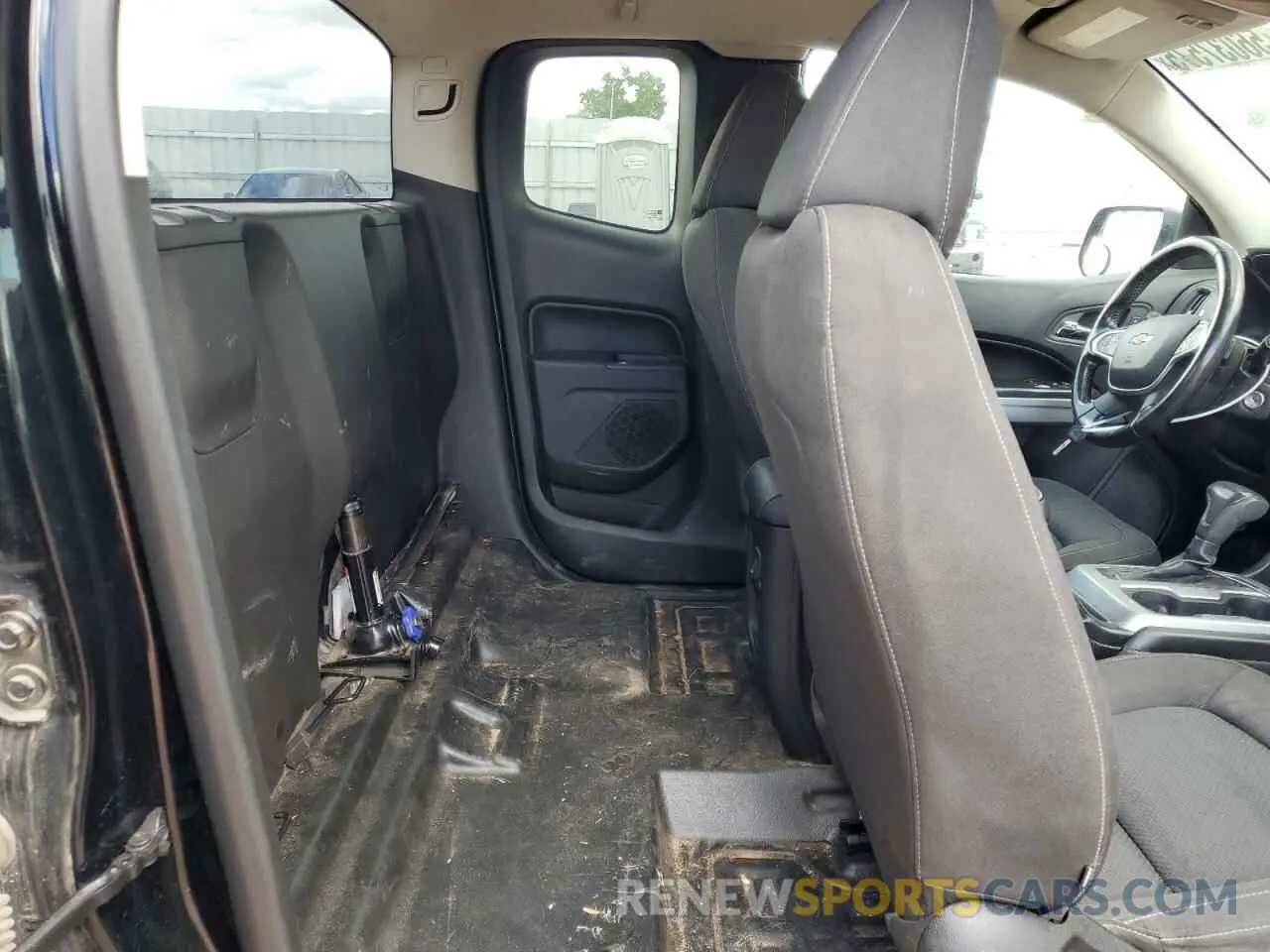 10 Photograph of a damaged car 1GCHSCEA3M1278598 CHEVROLET COLORADO 2021