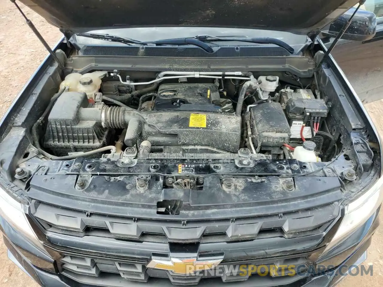 11 Photograph of a damaged car 1GCHSCEA3M1278598 CHEVROLET COLORADO 2021