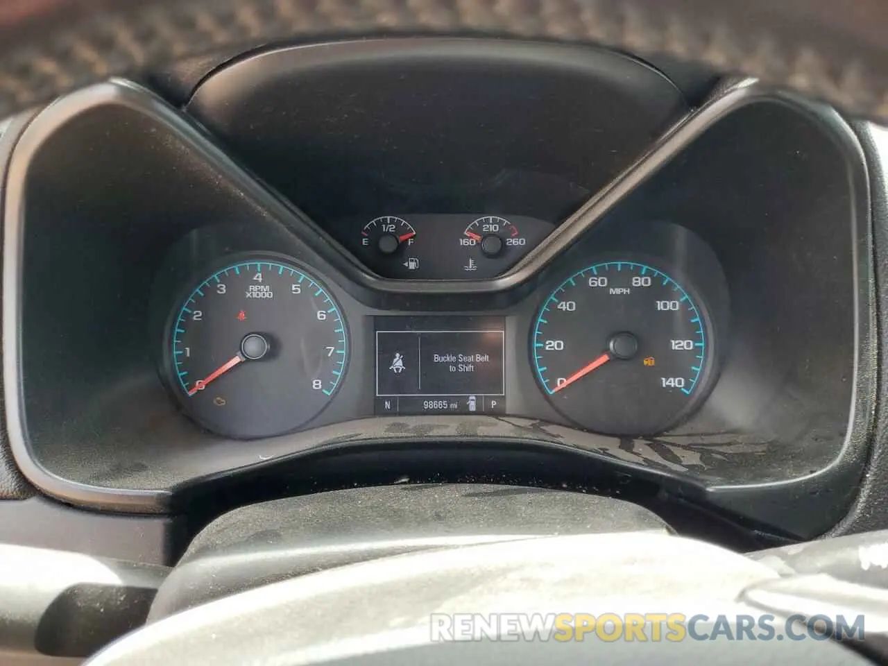 9 Photograph of a damaged car 1GCHSCEA3M1278598 CHEVROLET COLORADO 2021