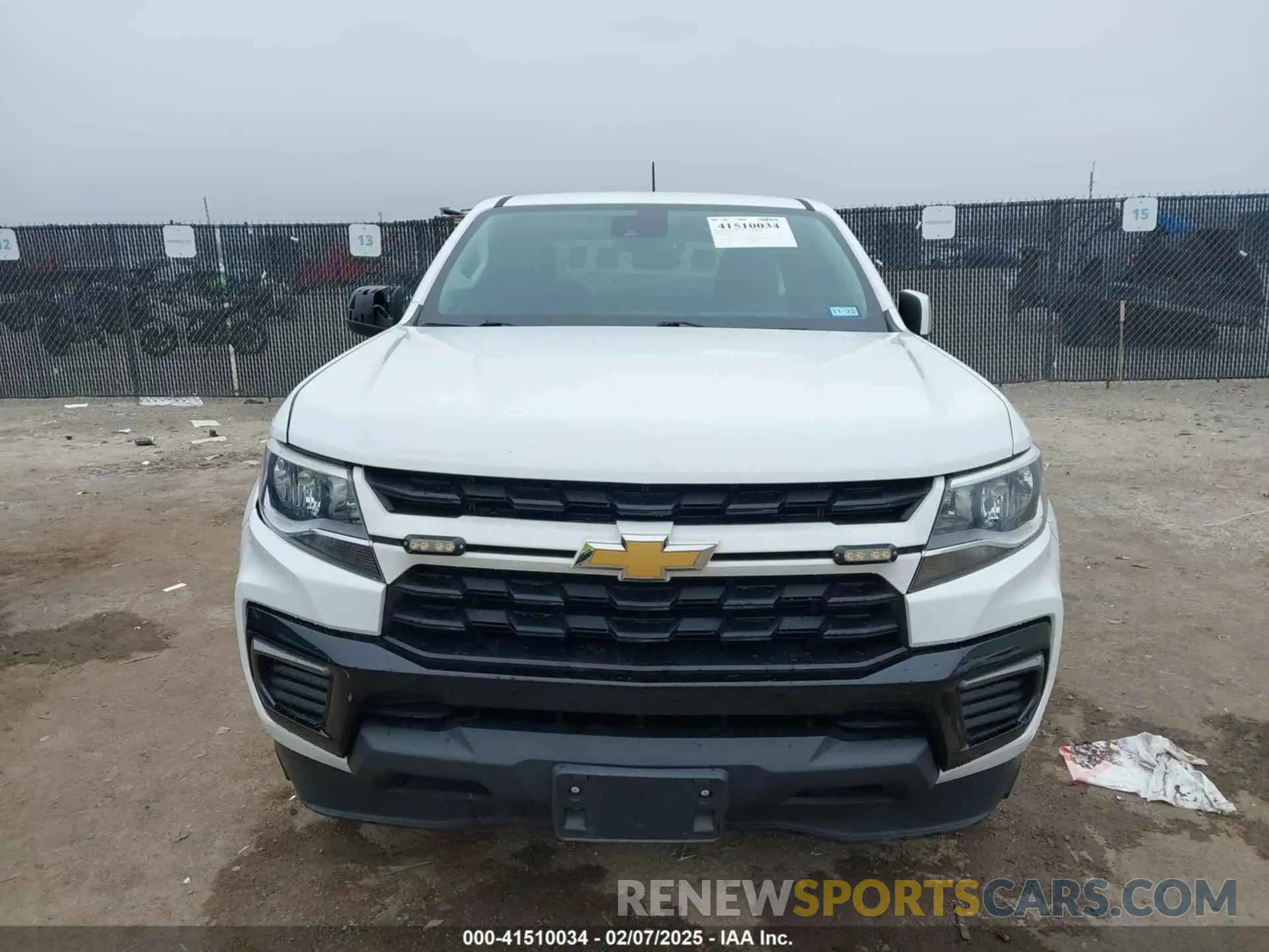 12 Photograph of a damaged car 1GCHSCEA4M1251331 CHEVROLET COLORADO 2021