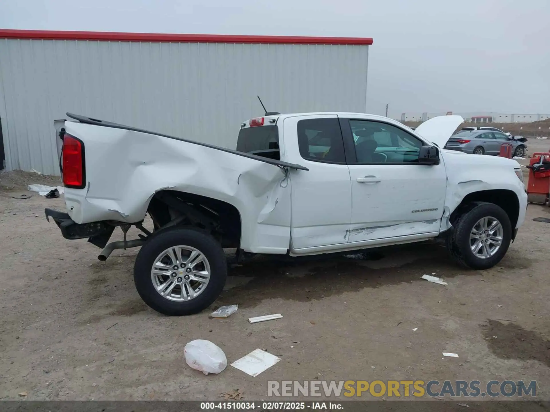 6 Photograph of a damaged car 1GCHSCEA4M1251331 CHEVROLET COLORADO 2021