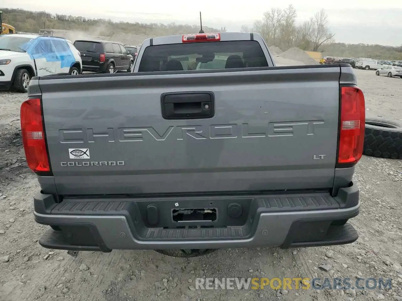 6 Photograph of a damaged car 1GCHSCEA5M1261026 CHEVROLET COLORADO 2021