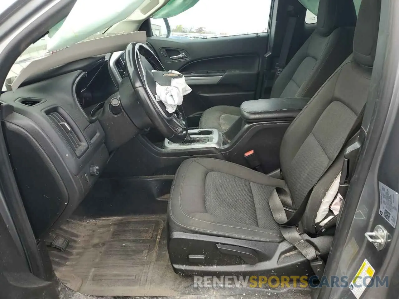 7 Photograph of a damaged car 1GCHSCEA5M1261026 CHEVROLET COLORADO 2021
