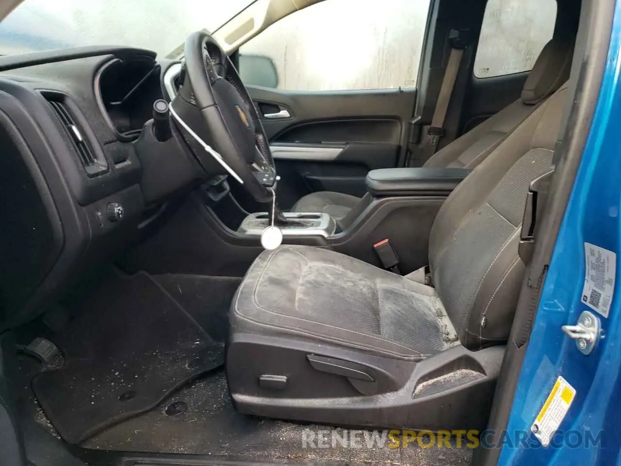 7 Photograph of a damaged car 1GCHSCEA7M1123021 CHEVROLET COLORADO 2021