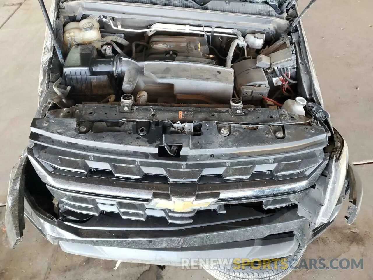11 Photograph of a damaged car 1GCHSCEA7M1215519 CHEVROLET COLORADO 2021