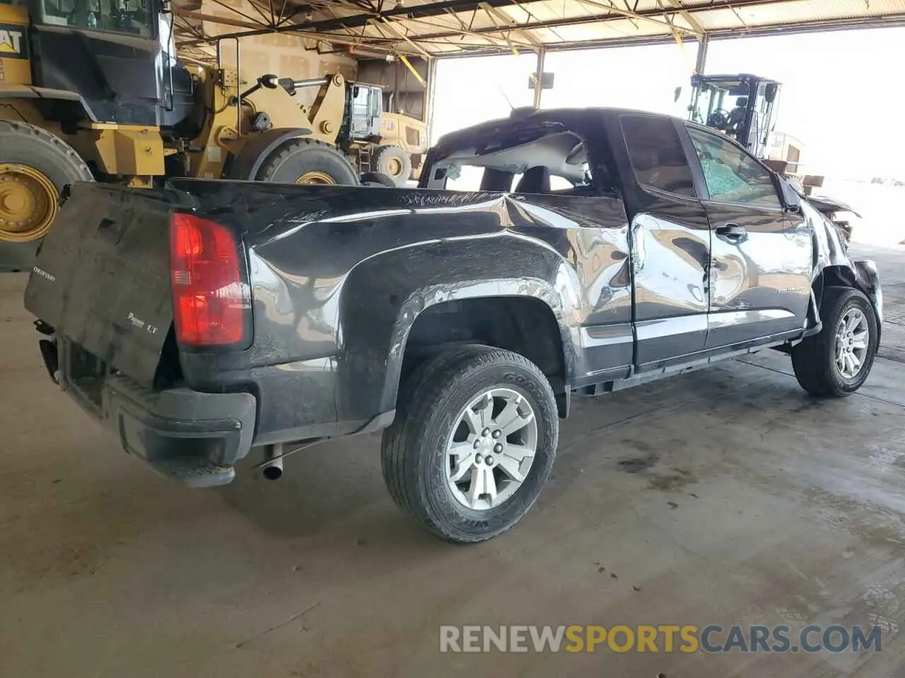 3 Photograph of a damaged car 1GCHSCEA7M1215519 CHEVROLET COLORADO 2021