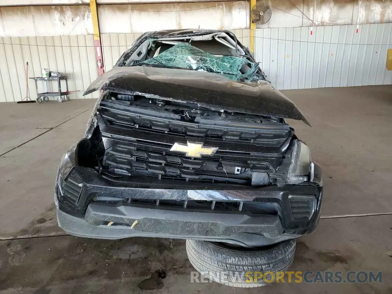 5 Photograph of a damaged car 1GCHSCEA7M1215519 CHEVROLET COLORADO 2021