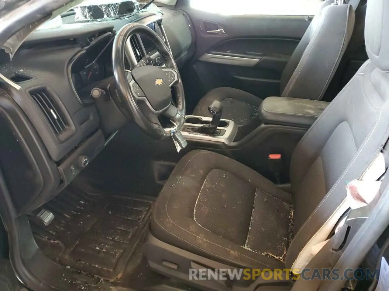 7 Photograph of a damaged car 1GCHSCEA7M1215519 CHEVROLET COLORADO 2021
