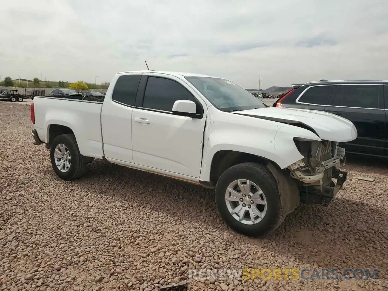 4 Photograph of a damaged car 1GCHSCEA7M1294206 CHEVROLET COLORADO 2021