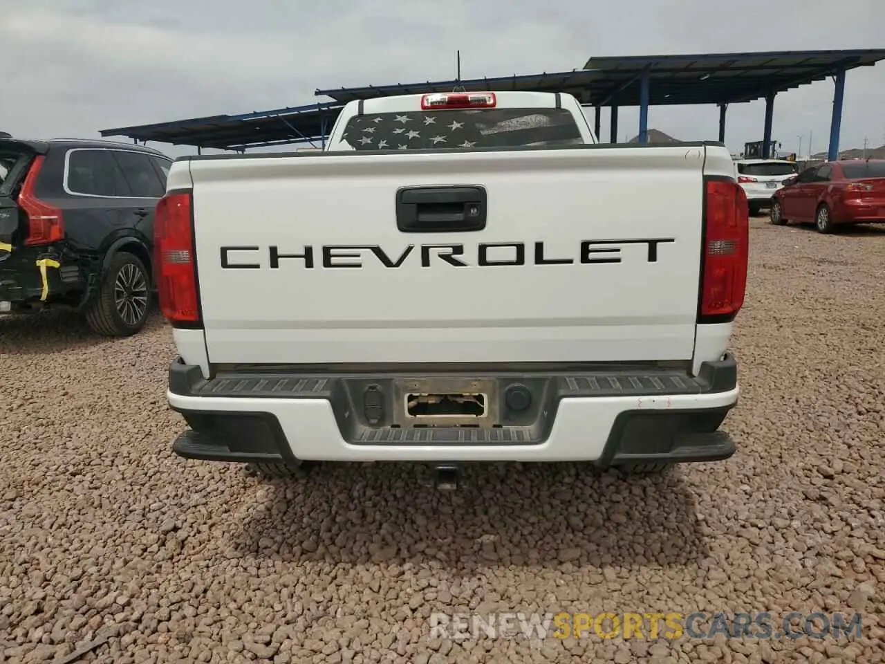 6 Photograph of a damaged car 1GCHSCEA7M1294206 CHEVROLET COLORADO 2021