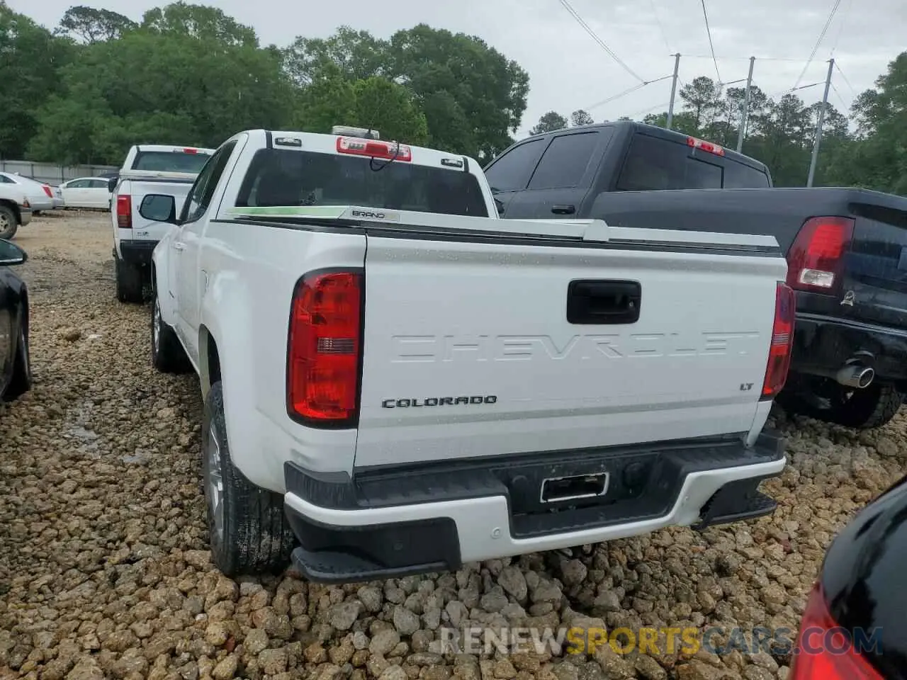 6 Photograph of a damaged car 1GCHSCEA8M1239683 CHEVROLET COLORADO 2021