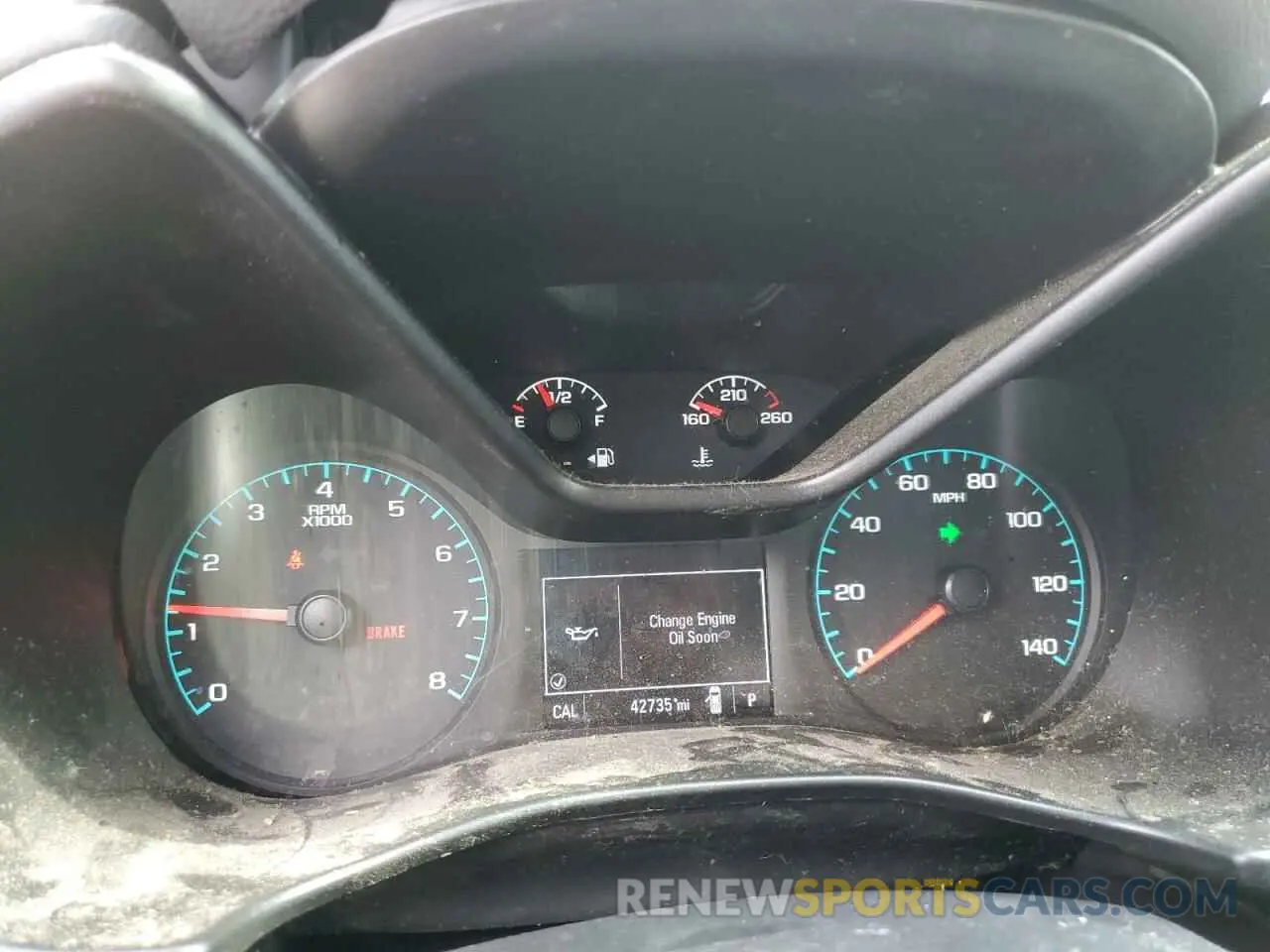9 Photograph of a damaged car 1GCHSCEA8M1239683 CHEVROLET COLORADO 2021