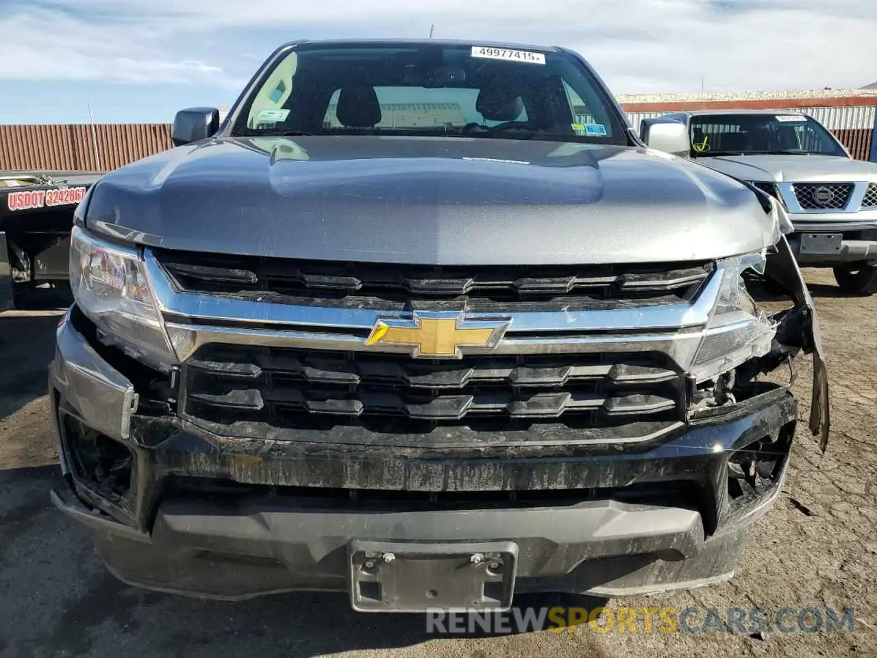 5 Photograph of a damaged car 1GCHSCEA8M1288706 CHEVROLET COLORADO 2021