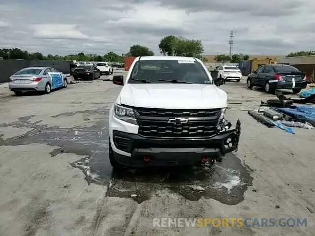 14 Photograph of a damaged car 1GCHSCEA9M1297298 CHEVROLET COLORADO 2021