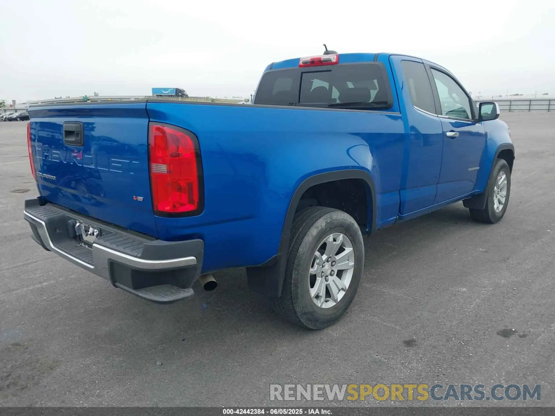 4 Photograph of a damaged car 1GCHSCEN3M1297381 CHEVROLET COLORADO 2021