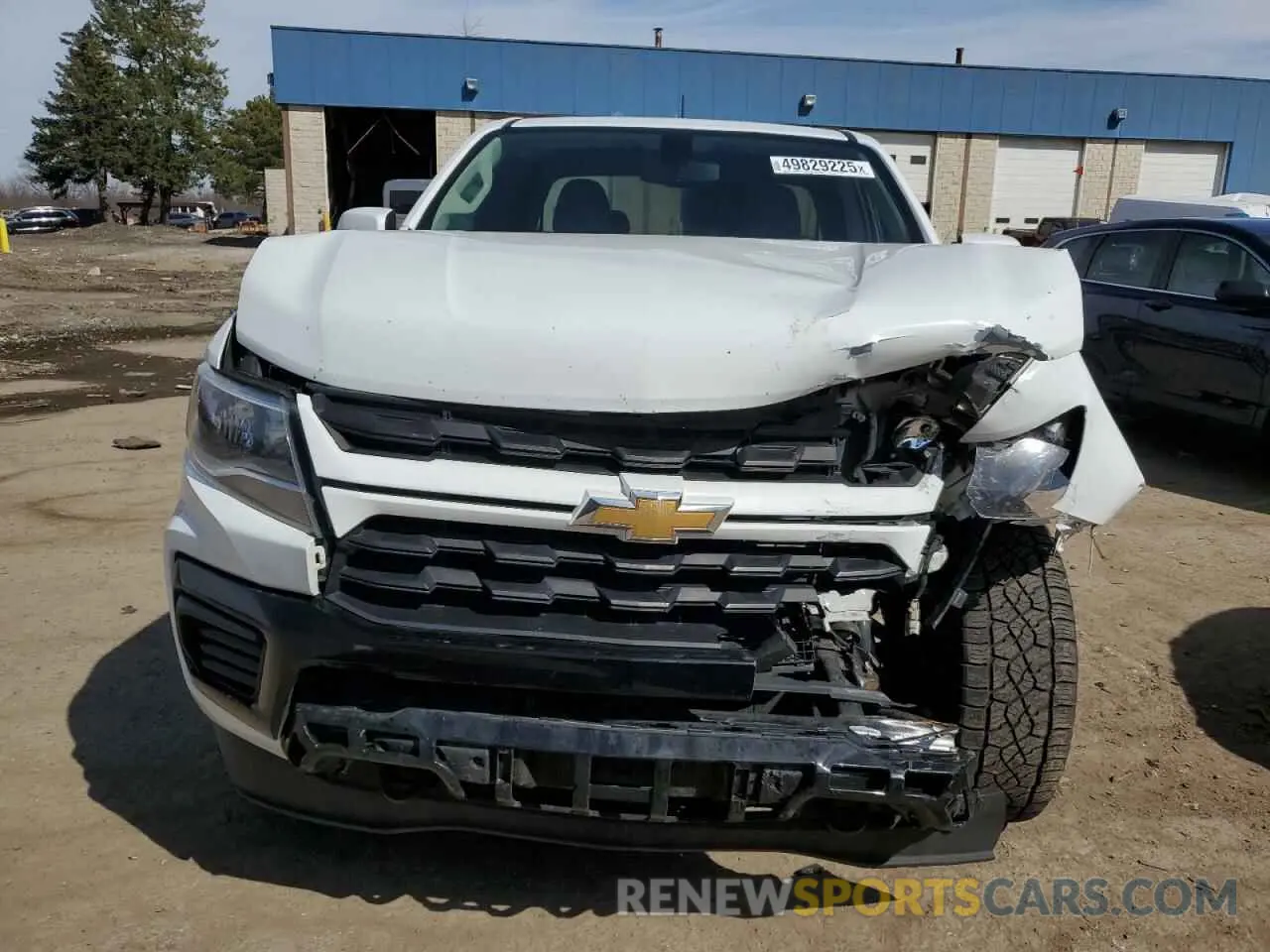 5 Photograph of a damaged car 1GCHTBEA3M1141314 CHEVROLET COLORADO 2021