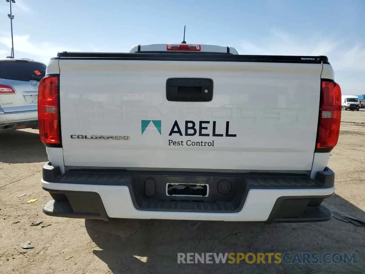 6 Photograph of a damaged car 1GCHTBEA3M1141314 CHEVROLET COLORADO 2021