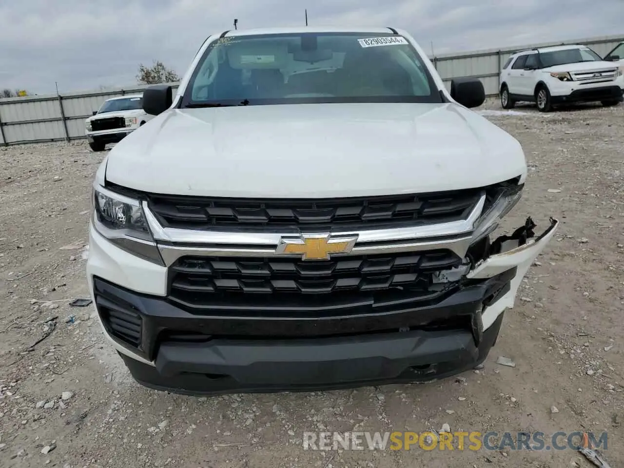 5 Photograph of a damaged car 1GCHTBEA7M1206343 CHEVROLET COLORADO 2021