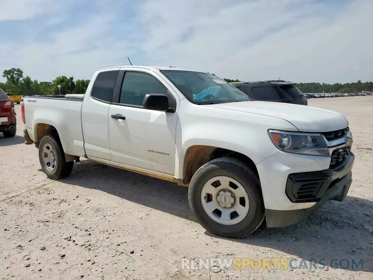 4 Photograph of a damaged car 1GCHTBEA9M1189299 CHEVROLET COLORADO 2021