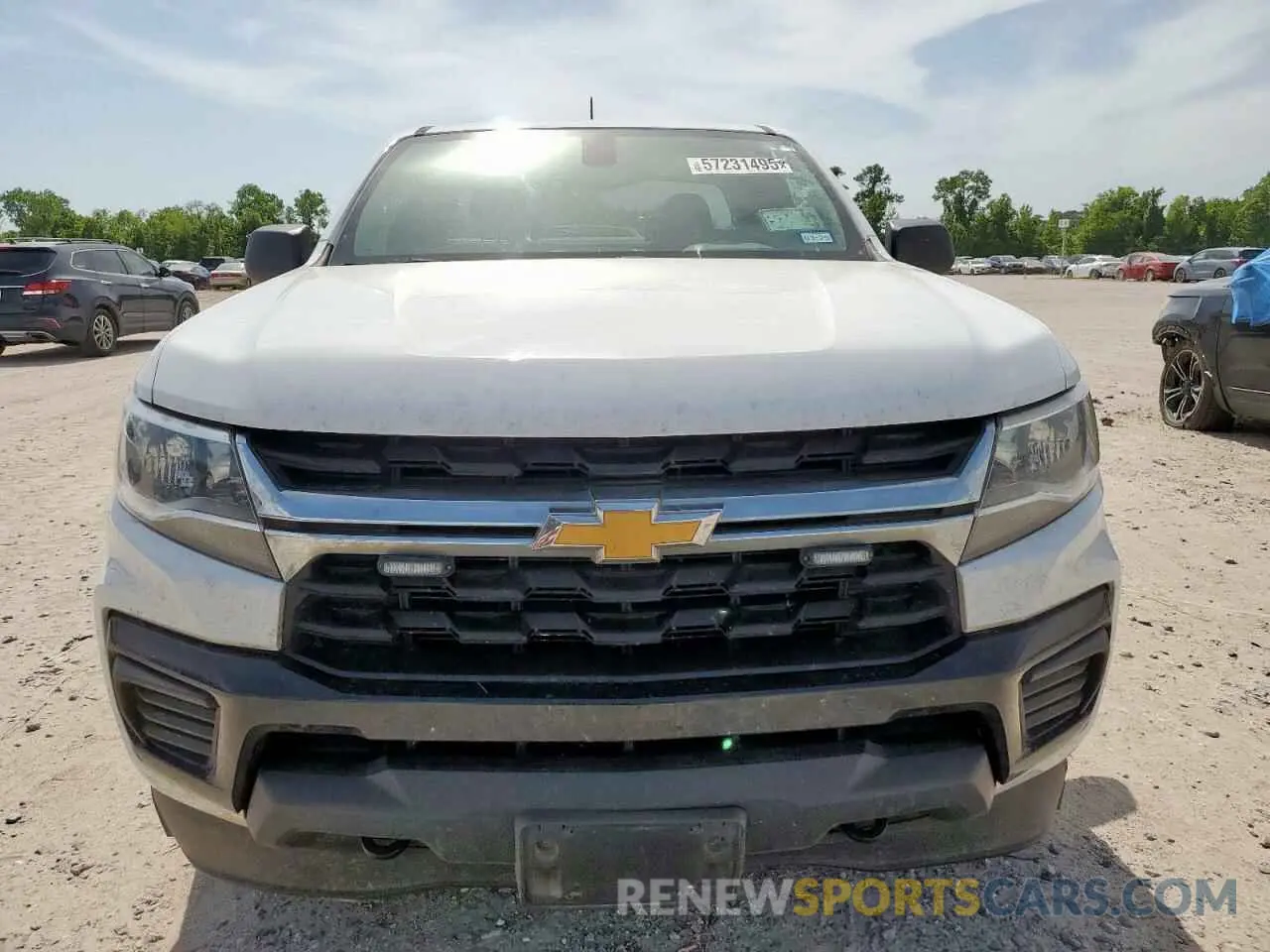 5 Photograph of a damaged car 1GCHTBEA9M1189299 CHEVROLET COLORADO 2021