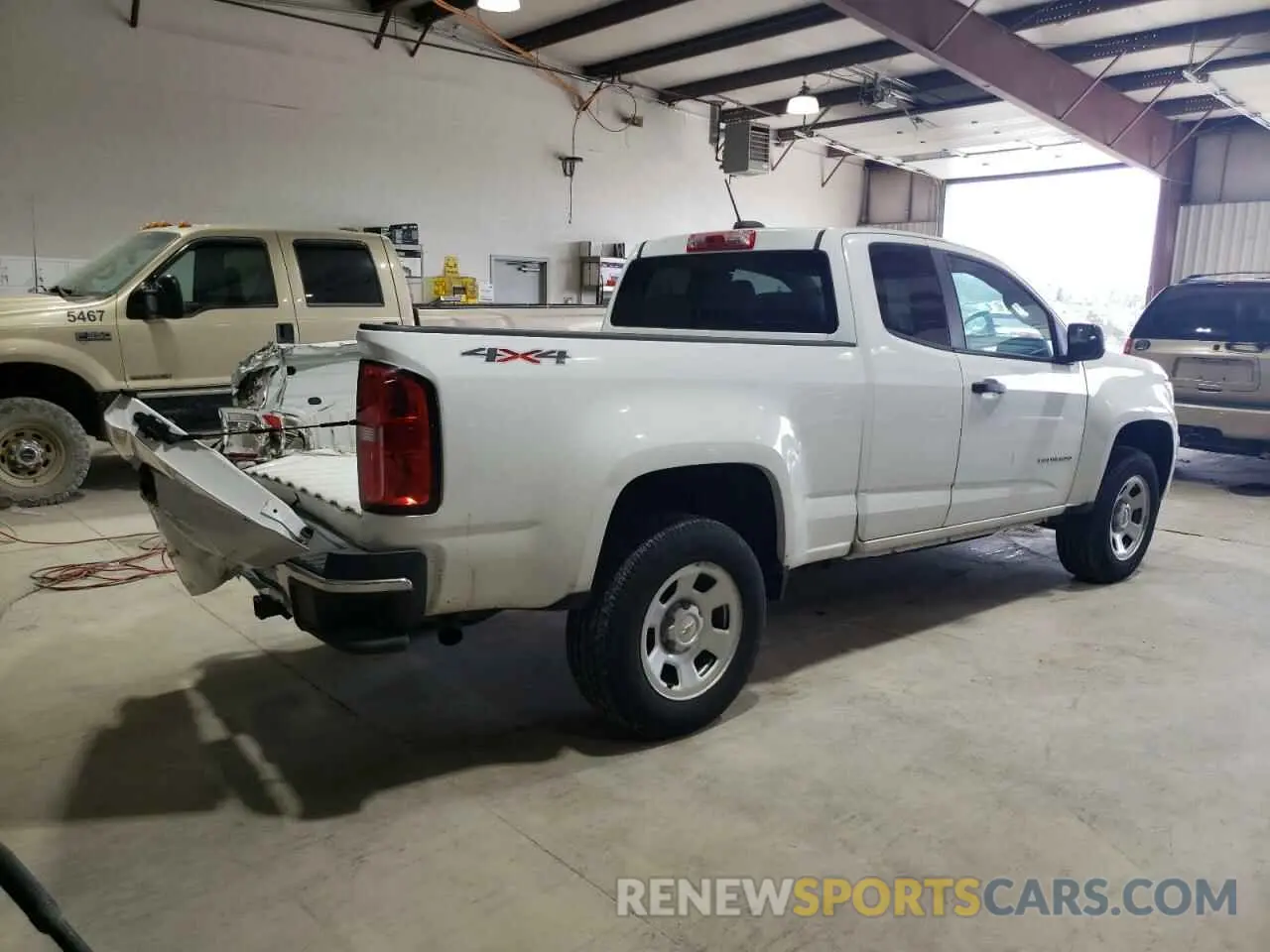 3 Photograph of a damaged car 1GCHTBEN0M1232558 CHEVROLET COLORADO 2021