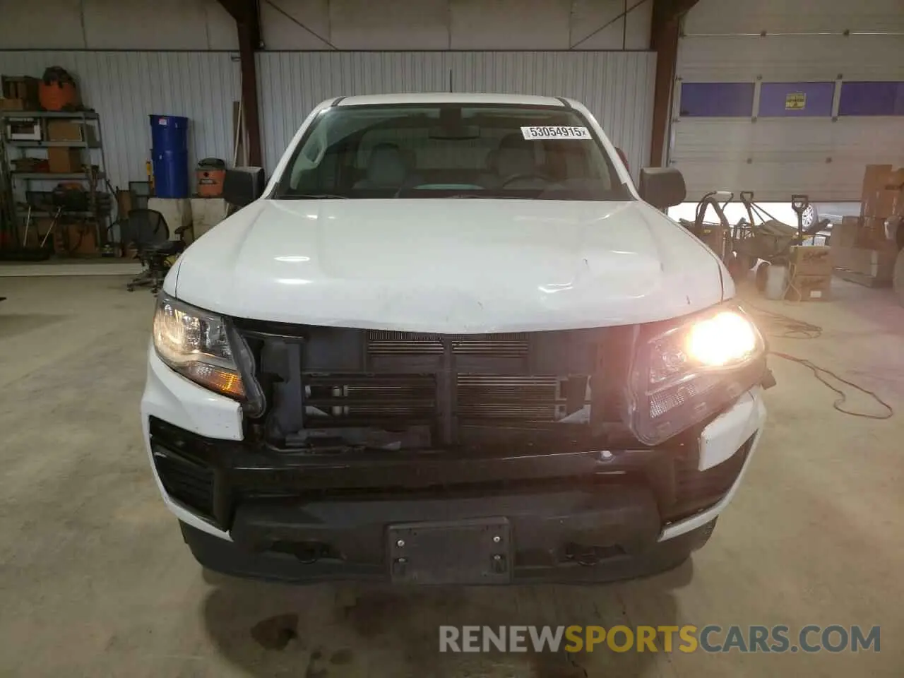 5 Photograph of a damaged car 1GCHTBEN0M1232558 CHEVROLET COLORADO 2021