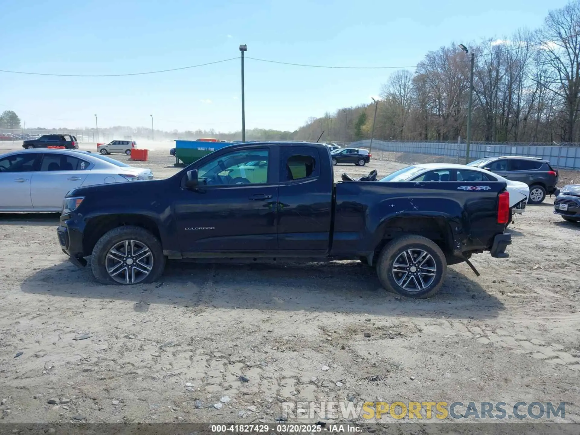 14 Photograph of a damaged car 1GCHTBEN2M1151898 CHEVROLET COLORADO 2021