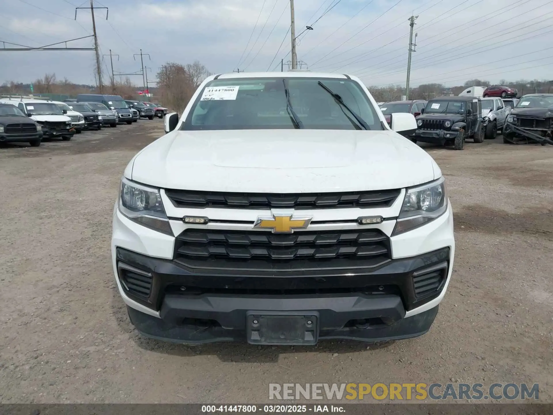 13 Photograph of a damaged car 1GCHTCEA1M1253177 CHEVROLET COLORADO 2021