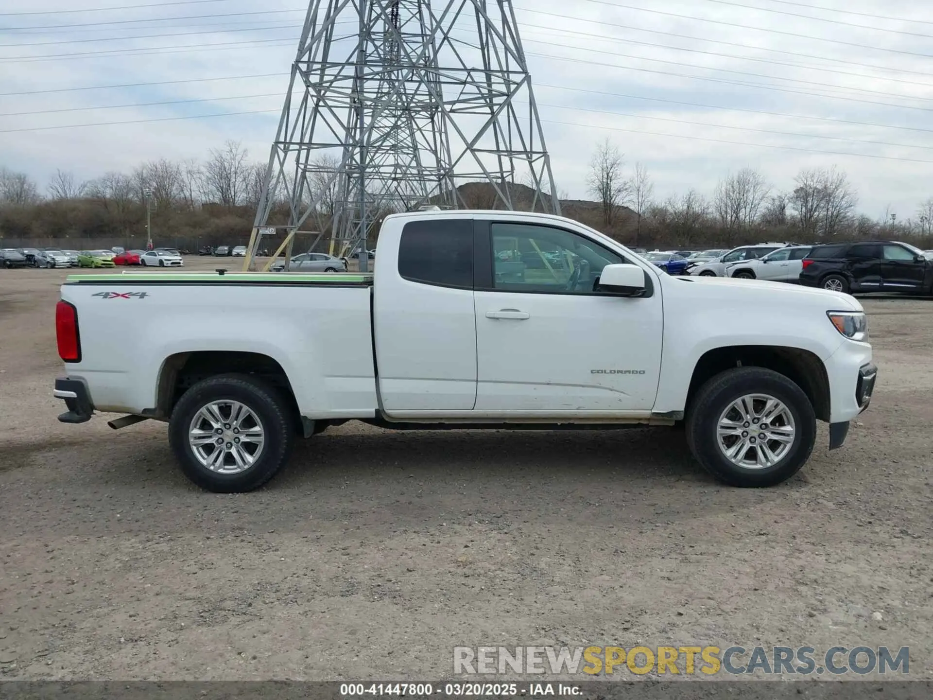 14 Photograph of a damaged car 1GCHTCEA1M1253177 CHEVROLET COLORADO 2021