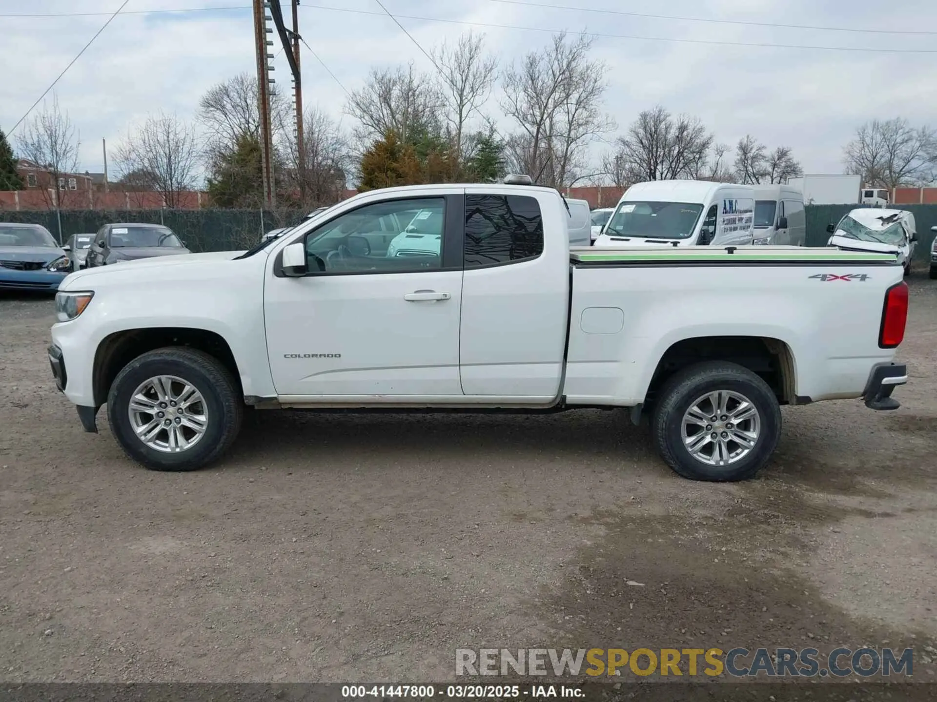 15 Photograph of a damaged car 1GCHTCEA1M1253177 CHEVROLET COLORADO 2021